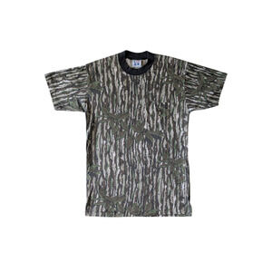 Vintage Americas Finest Realtree Camo Pocket SS T Shirt Large Single Stitch 80s